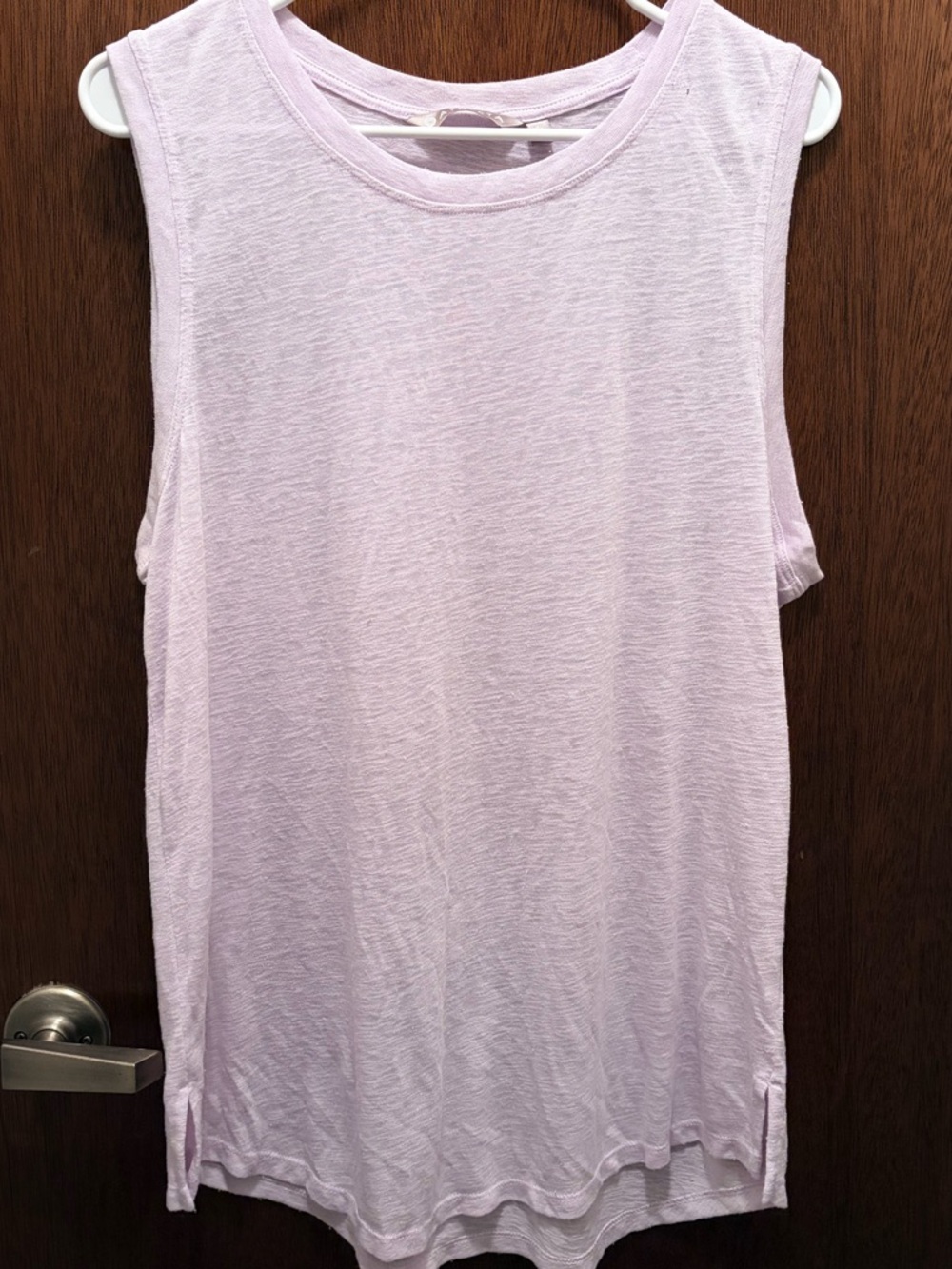 Athleta Light Lavender Sleeveless Tank *see photos*